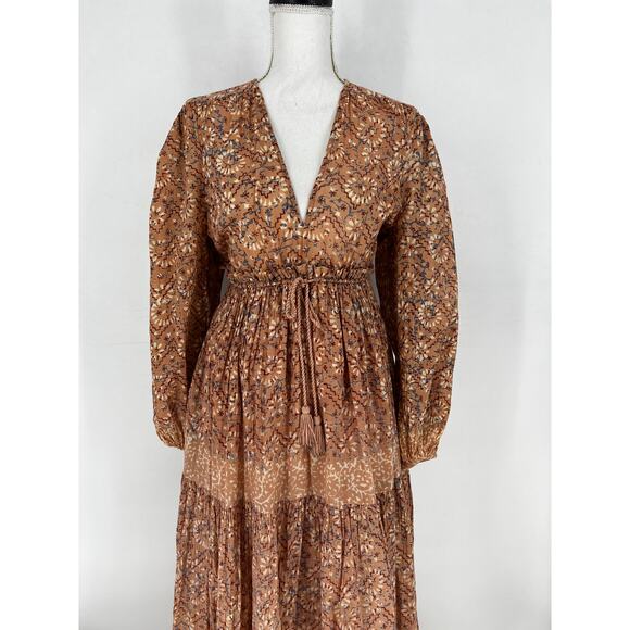 Ulla Johnson Althea Maxi Dress In Rose - Picture 4 of 15